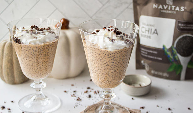 Pumpkin Spice Chia Pudding Recipe