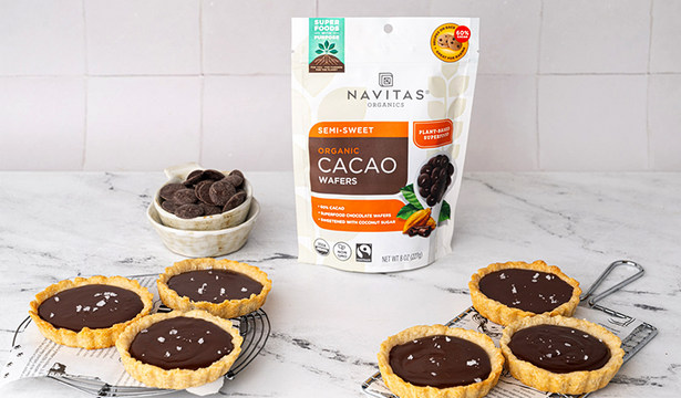 Salted Chocolate Tartlets