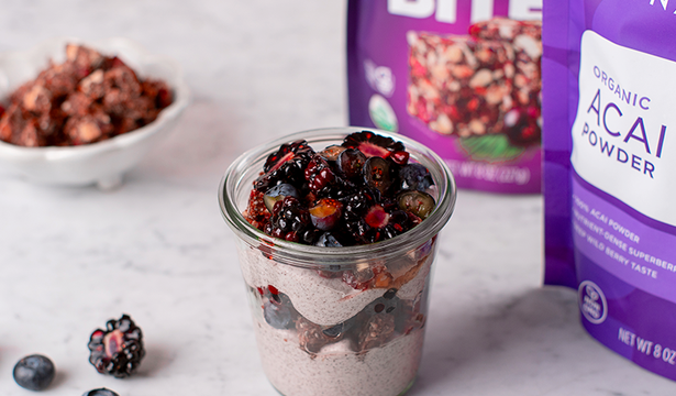 Acai Berry Yogurt Parfait