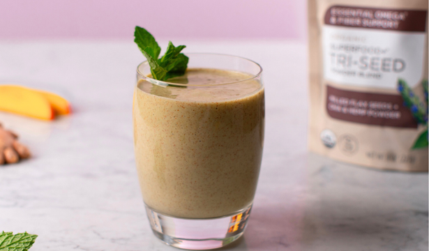 Tropical Tri-Seed Smoothie Recipe