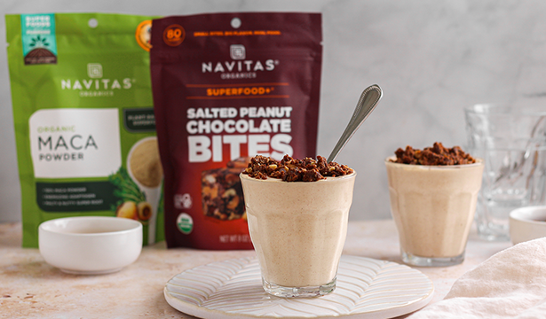 Caramel Maca Mousse Cups Recipe