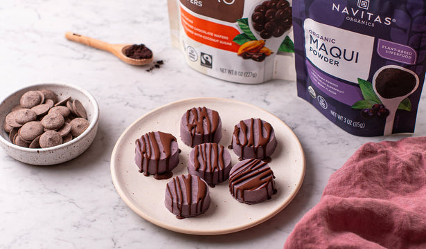 Chocolate Maqui Energy Bites
