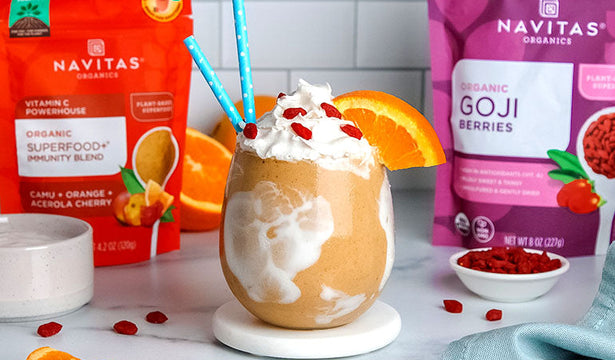 Orange Creamsicle Protein Smoothie