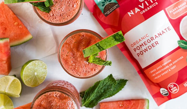Watermelon Pomegranate Slushie Recipe