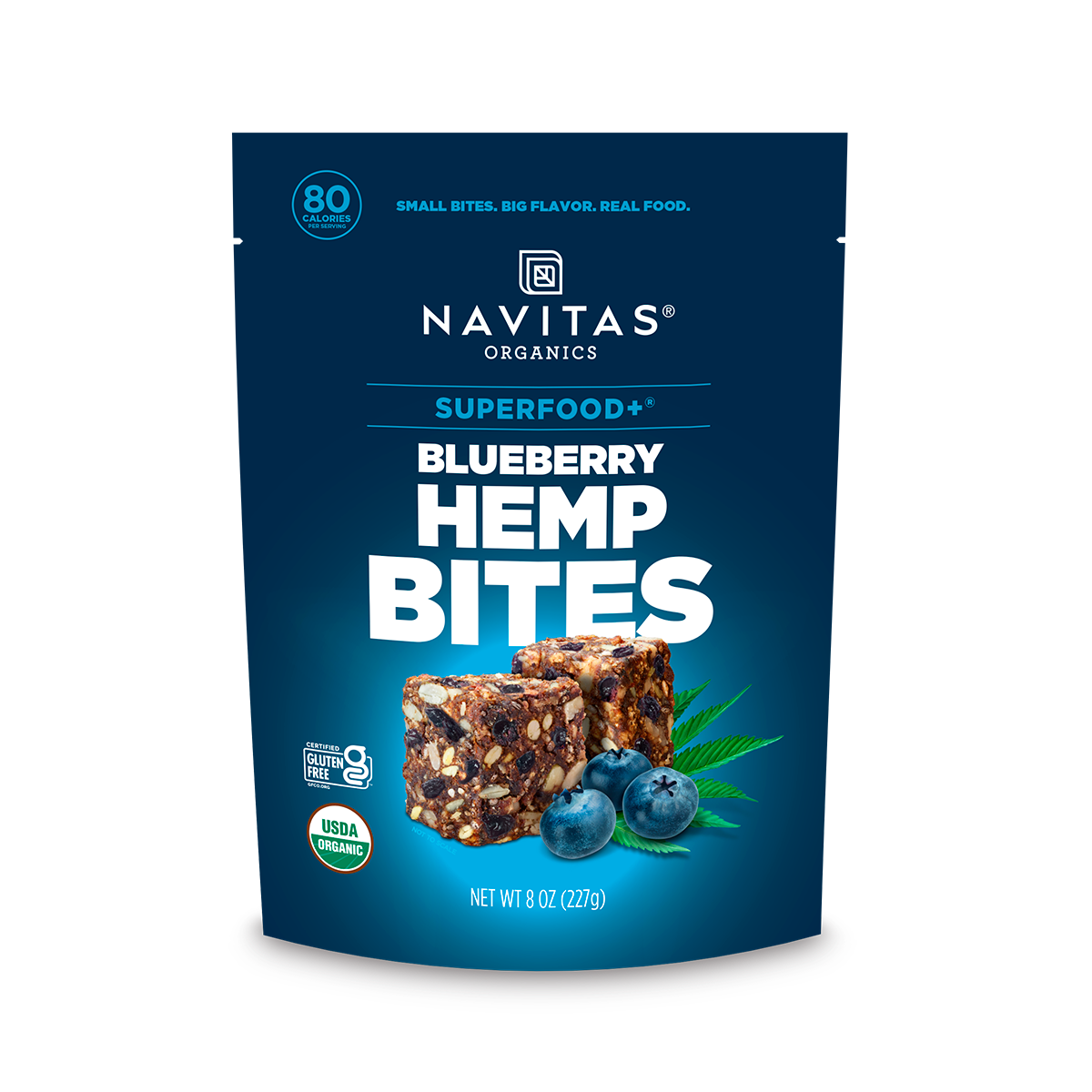 Superfood+ Blueberry Hemp BITES