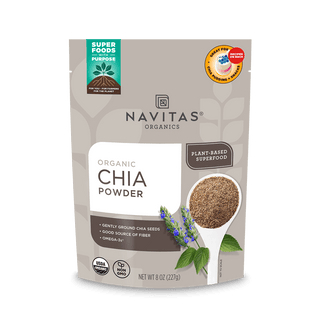 Navitas Organics 8oz. Chia Powder front of bag