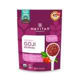 Navitas Organics 8oz. Goji Berries front of bag