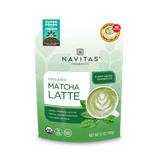 Navitas Organics 3.1 oz Matcha Latte Mix front of bag