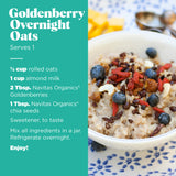 Goldenberry Overnight Oats recipe