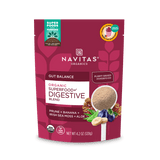 Navitas Organics Superfood Digestive Blend 4.2 oz package on a blank background