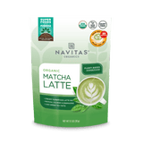 Navitas Organics 11.1 oz Matcha Latte Mix front of bag