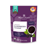 Navitas Organics Elderberry Powder front of bag