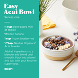 Navitas Easy Acai Bowl Recipe