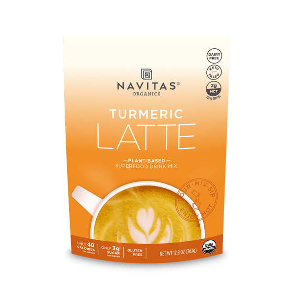 Instant Golden Turmeric Latte Mix Navitas Organics