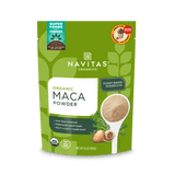 Navitas Organics Maca Powder 16 oz. front of package.